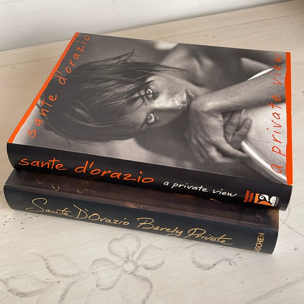 SANTE D’ORAZIO “ BARELY PRIVATE” & “A PRIVATE VIEW” PHOTOGRAPHY BOOKS